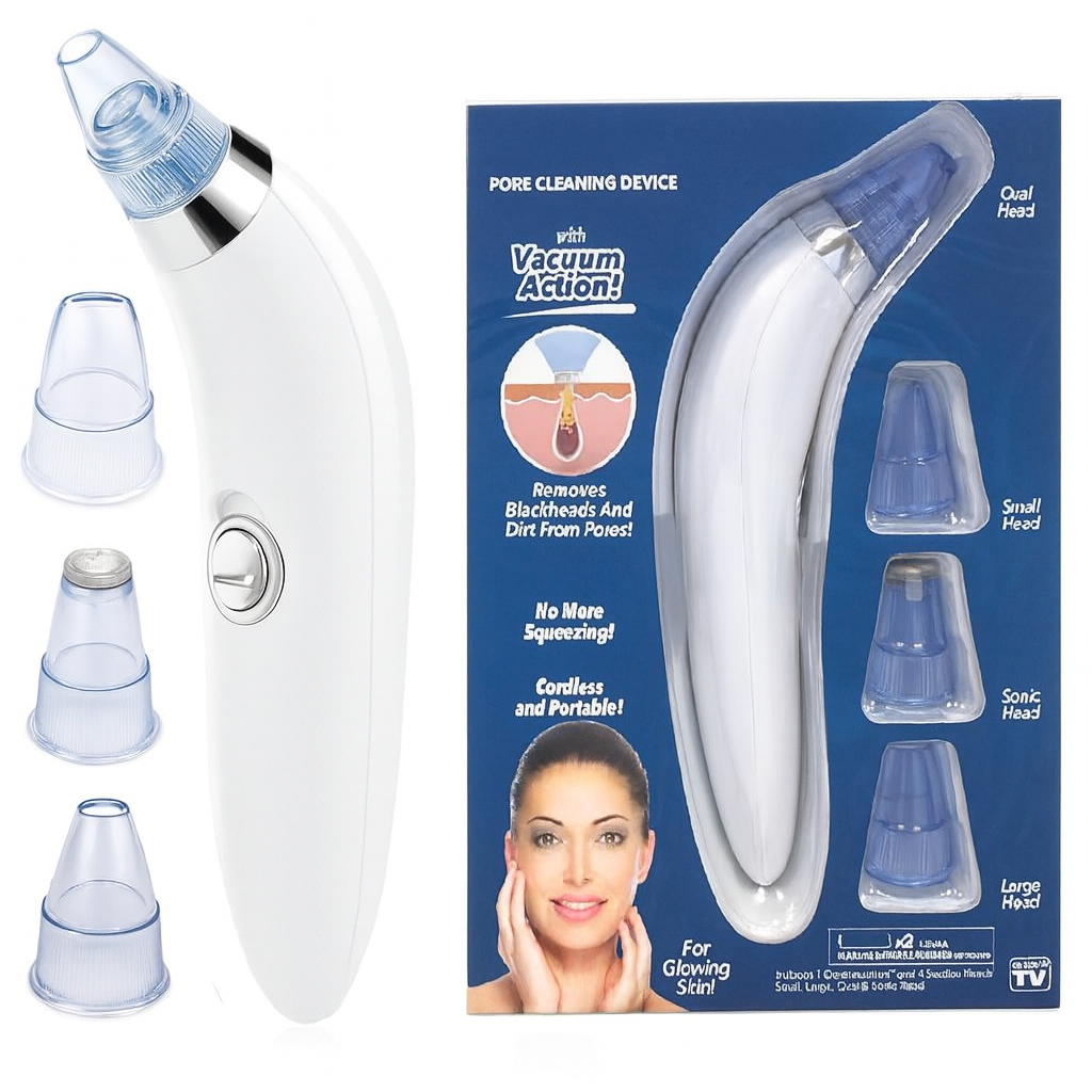 GlowClean Blackhead Remover - Effective Blackhead Extraction Tool for Clear Skin - ADVANCED PLAN STORE